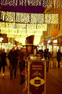 Monsieur Chocolat im weihnachtlichen Gütersloh