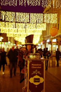 Monsieur Chocolat im vorweihnachtlichen Gütersloh